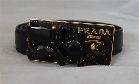 prada belt crystal|Prada belt for women.